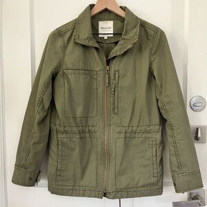 Madewell Utility Jacket—Green